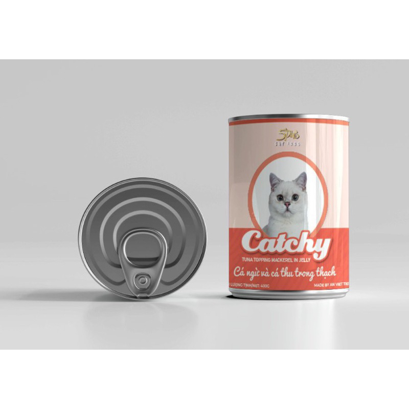 Thức ăn pate 5 Plus Premium catchuy cho mèo