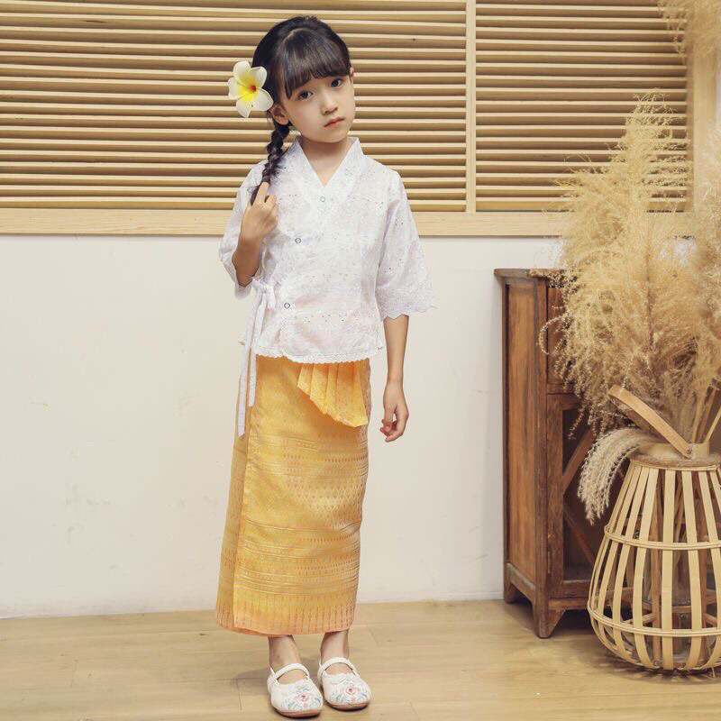 Set Bộ Trang Phục Thái Lan Cho Bé