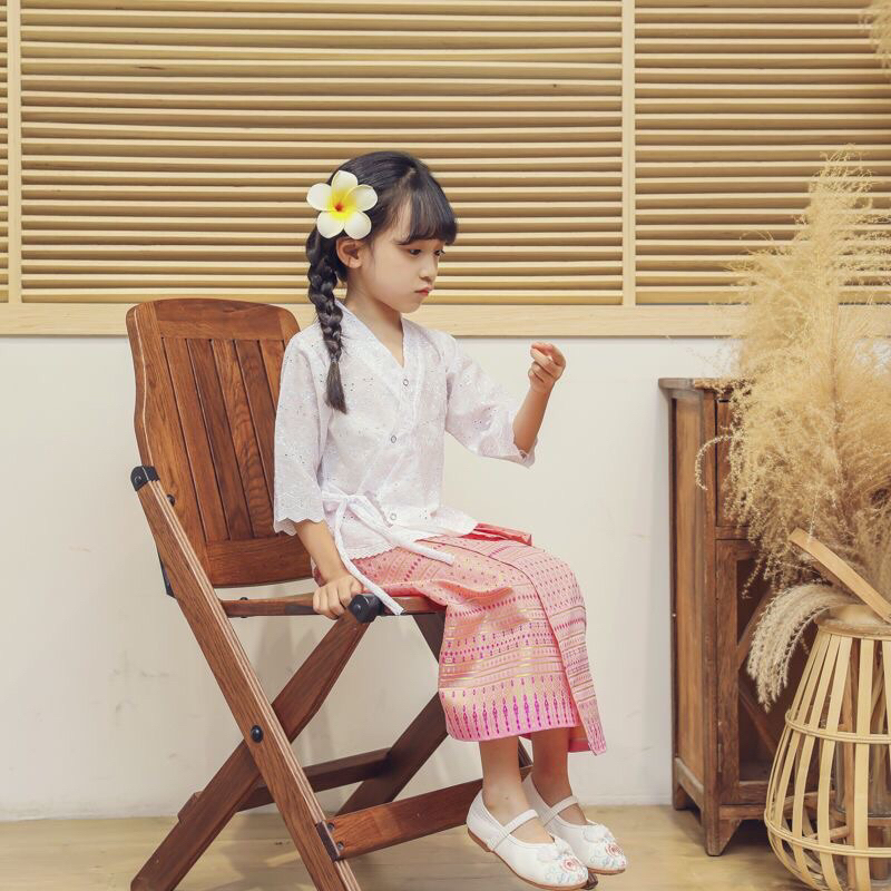 Set Bộ Trang Phục Thái Lan Cho Bé