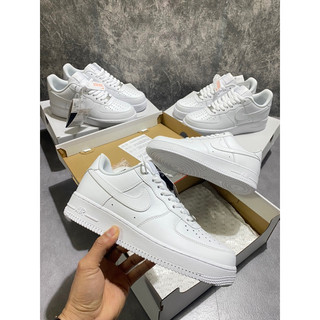 Giày sneaker nike air force 1 low le gs all white bản best full box