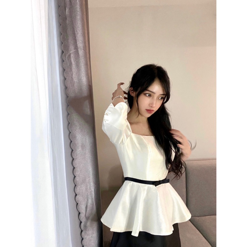 Áo thiết kế tiểu thư Amie Top by Adélia Studio