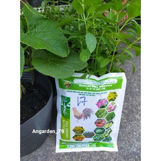 PHÂN BÓN HỮU CƠ  GÀ NHẬT - NATURAL GRO ORGANIC- 500g