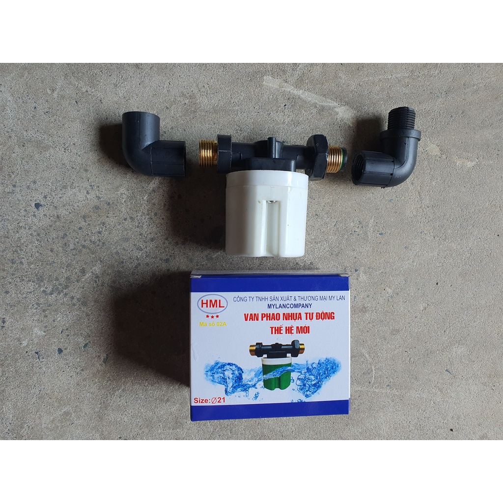 Van phao thông minh tự ngắt ren đồng 21 27