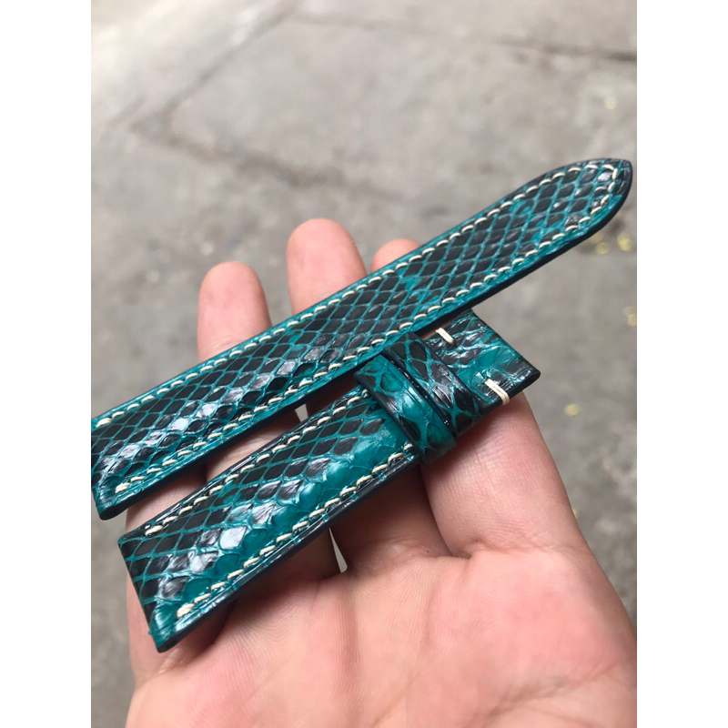 Dây Da Đồng Hồ Handmade da trăn Nhập Khẩu