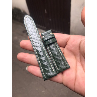 Dây Da Đồng Hồ Handmade da trăn Nhập Khẩu
