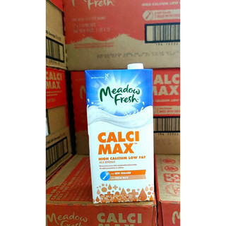date 2025 Combo 6 hộp 1L sữa tươi meadow fresh calci max