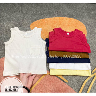 Set 3 áo ba lỗ muji
