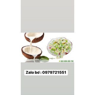 Kẹo dừa bến tre sữa dứa