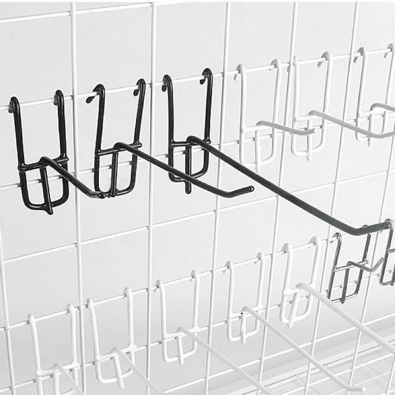 MÓC TRƯNG BÀY CÀI LƯỚI SẮT TRẮNG 15cm