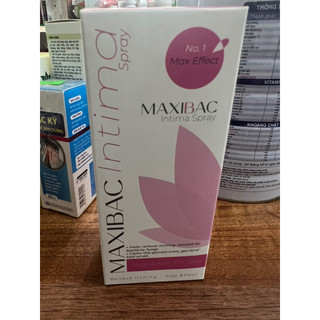 Xịt phụ khoa Maxibac intima spray,viêm nhiễm ,nấm ngứa
