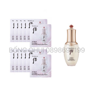 Gói tinh dầu tái sinh Whoo Cheongidan Radiant Regenerating Essence tăng đàn hồi, làm sáng da tức thì