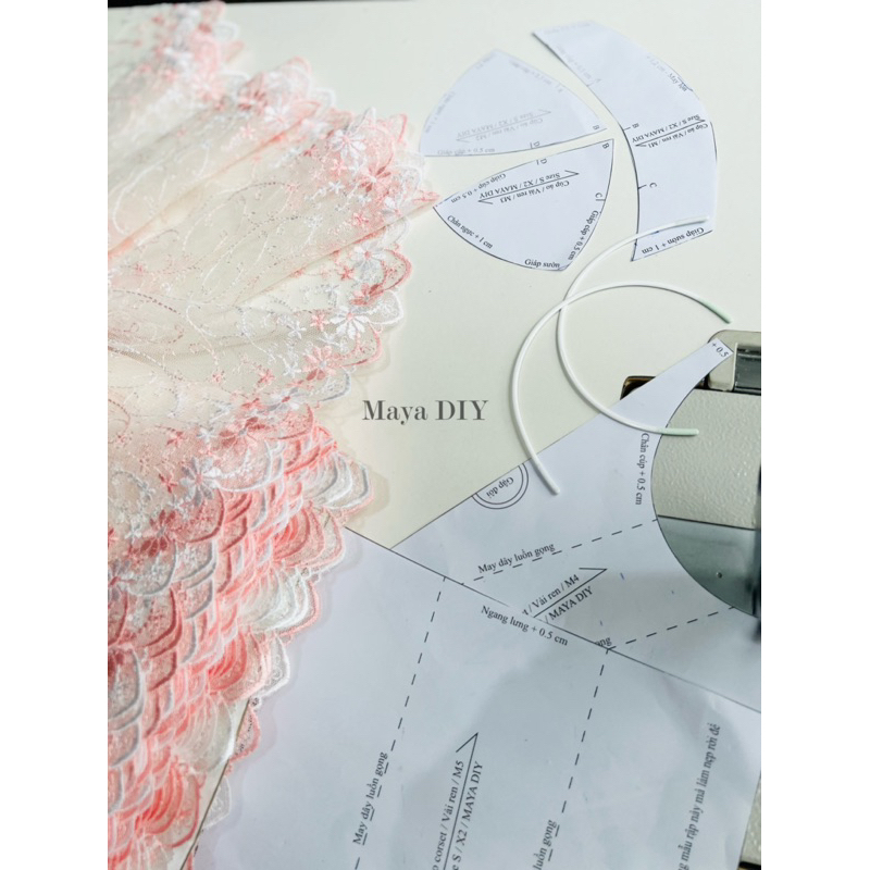 RẬP BRA CORSET CÚP XOÀI NGANG KHÔNG ĐỘN