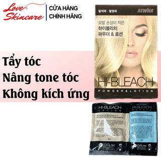 Tẩy tóc, nâng tone tóc giúp nhuộm tóc lên màu chuẩn, chứa dưỡng không làm hư tóc Richenna Hi-Bleach LOVESKINCARE VN