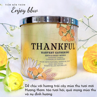 Nến thơm 3 bấc Bath &Body Works 411gr