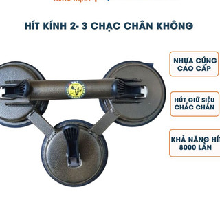 Hít kính 2 chạc, 3 chạc DETO nâu- Hít kính, gạch đá siêu chắc- Hít kính nâu 2 chấu, 3 chấu