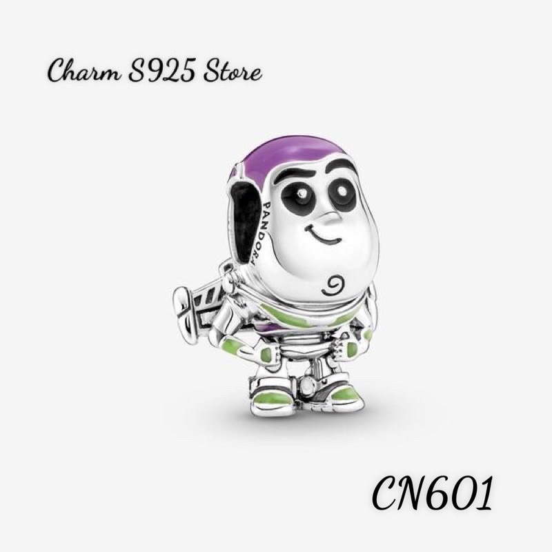 CHARM PAN ALE DISNEY PIXAR BUZZ LIGHTYEAR BẠC S925 CAO CẤP