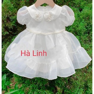 Váy bé gái, đầm công chúa hè cho bé đầy tháng thôi nôi. H50