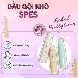  Dầu gội khô SPES chính hãng giúp kiểm soát dầu bảo vệ màu nhuộm giảm bết tóc nội địa Trung 