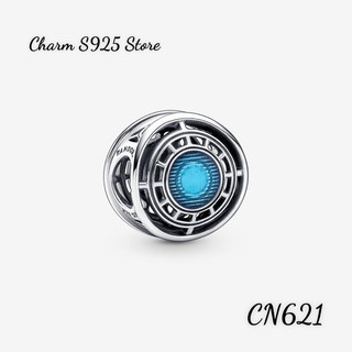 Charm pan ale marvel iron man bạc s925 thuần khiết 100% hàng cao cấp