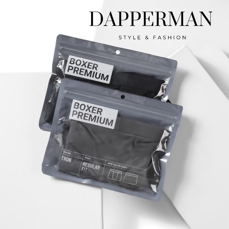 Quần sịp đùi nam boxer thun lạnh mềm mịn thoáng khí DAPPERMAN