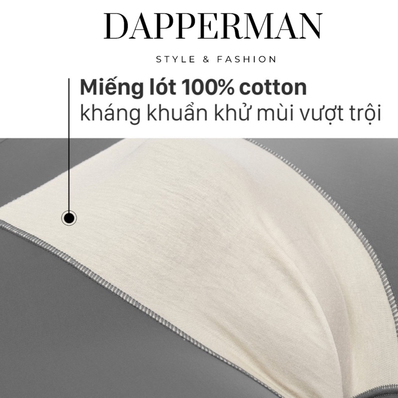 Quần sịp đùi nam boxer thun lạnh mềm mịn thoáng khí DAPPERMAN