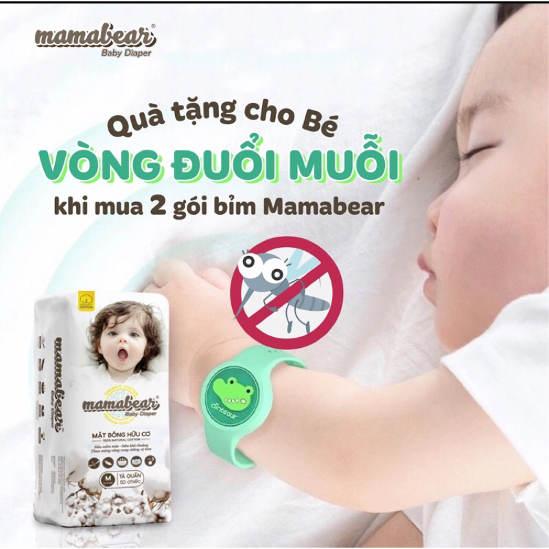 Bỉm quần mamabear cao cấp M/L/XL/XXL/XXXL 50 miếng MAMA BEAR