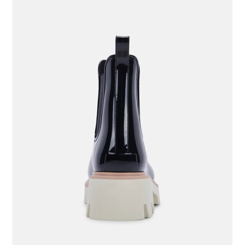 Bốt nữ Dolce Vita Thundr H2O Boots Black Patent Stella