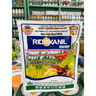 Ridoxanil 800wp gói 100gram với 3 hoạt chất siêu trừ bệnh