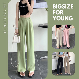 - quần tây nữ, quần ống rộng bigsize nhiều màu - dino