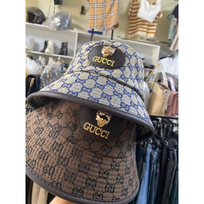 MŨ BUCKET GUCCI SÓI THỜI TRANG