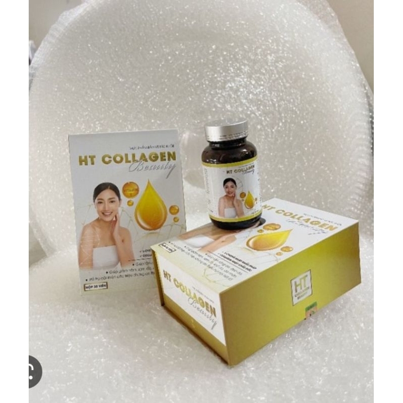 Viên colagen HT trắng sáng