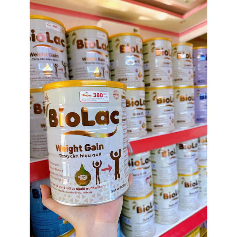 Biolac Weight Gain 900gr- Tăng cân cho người trưởng thành ⭐️nhận quà từ 2 điểm⭐️