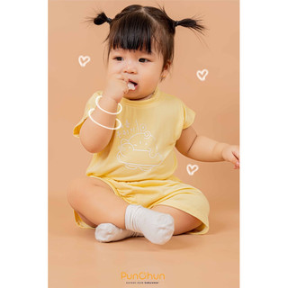 Punchun bộ cộc sát nách cho bé SS23