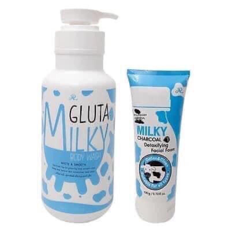 SỮA TẮM GLUTA MILLKY TẶNG SỮA RỬA MẶT