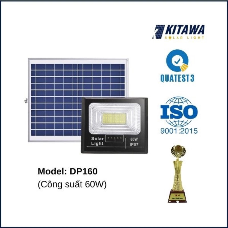 ĐÈN PHA NĂNG LƯỢNG MẶT TRỜI KITAWA 60W-100W-200W-300W