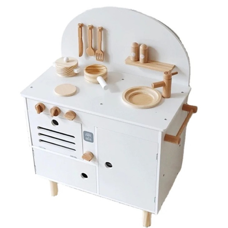 Đồ chơi gỗ - Bếp nấu ăn phong cách Nhật cao 78 cm