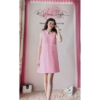 Đầm A vải bố