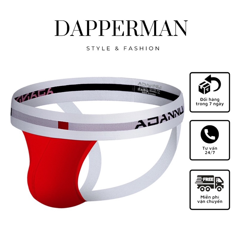 Quần Jockstrap Nam ADANNU Chất Cotton Thoáng Khí - Dạng dây nâng mông JOCKSTRAPS SEXY