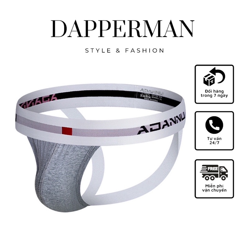 Quần Jockstrap Nam ADANNU Chất Cotton Thoáng Khí - Dạng dây nâng mông JOCKSTRAPS SEXY