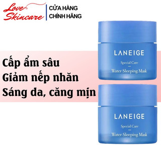 Mặt nạ ngủ Laneige Water Sleeping Mask cấp ẩm, giảm nếp nhăn, căng mịn da LOVESKINCARE VN
