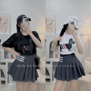 Áo Thun in hình siêu chất phom rộng unisex