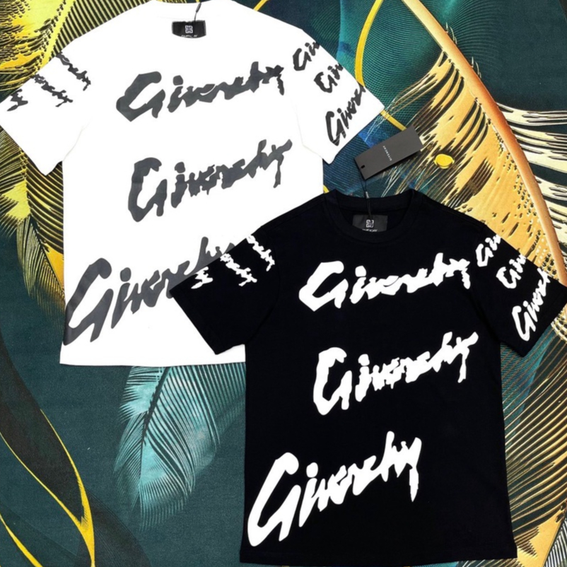 Áo T-shirt Givenchy logo chữ full LA on web