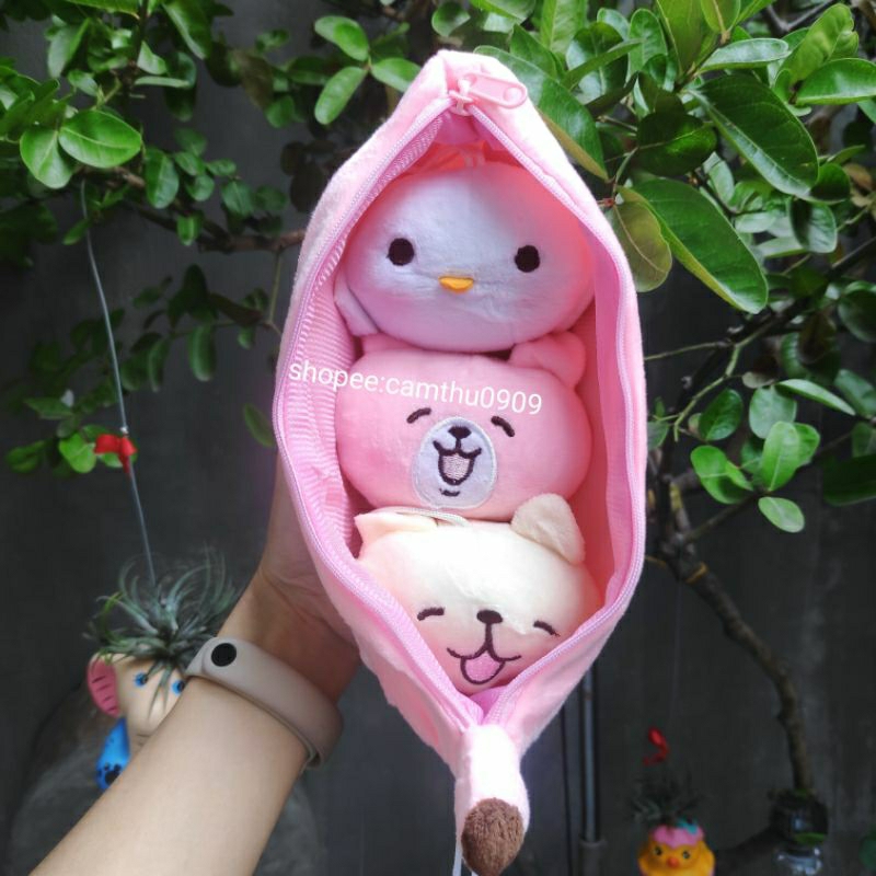 Gấu bông hạt đậu- túi đậu ngộ nghĩnh