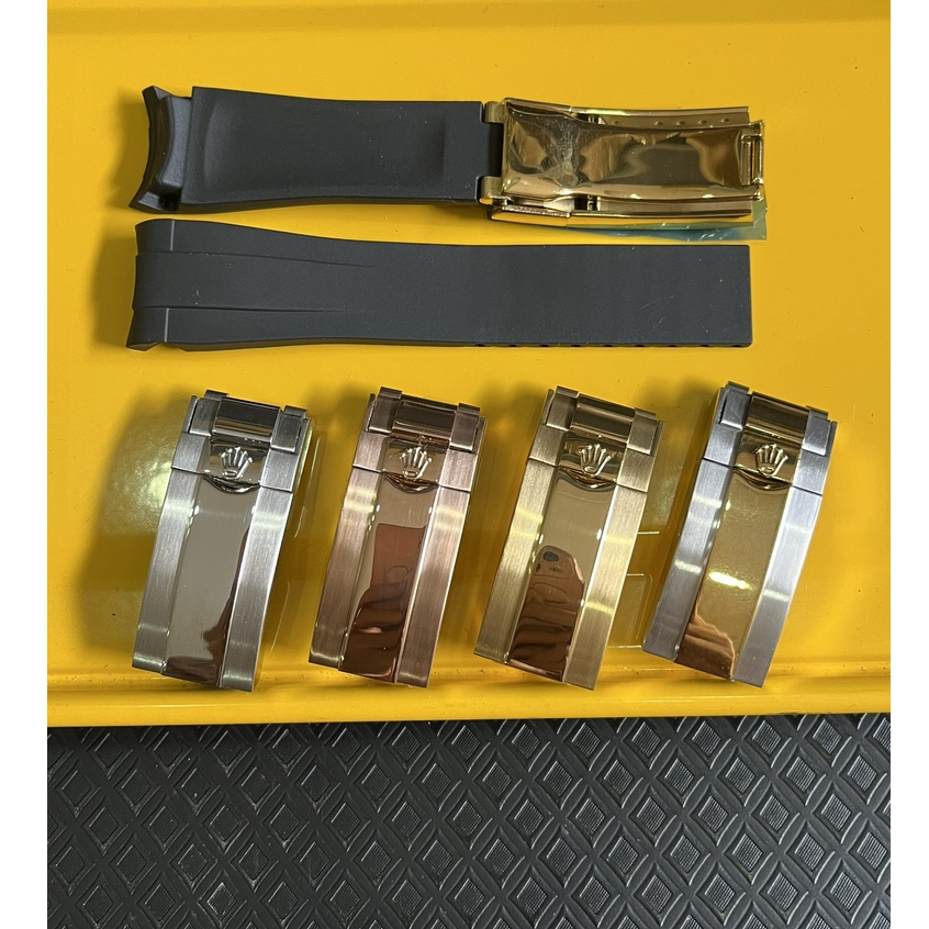 Khóa hộp đồng hồ Rolex thép không gỉ cao cấp