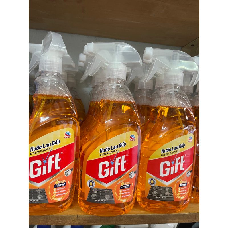 NƯỚC  LAU BẾP GIFT 540ml
