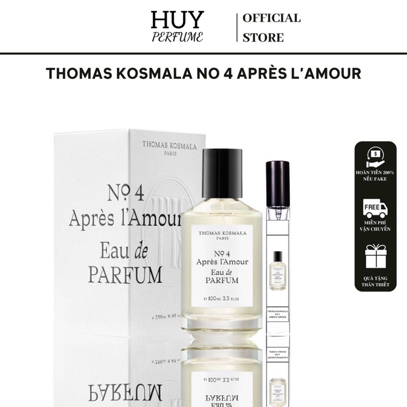 Nước hoa Thomas Kosmala No.4 Apres L’Amour EDP - Nước hoa chính hãng