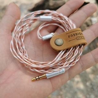 Cáp tai nghe mmcx, 2pin dây hybrid đồng occ litz.