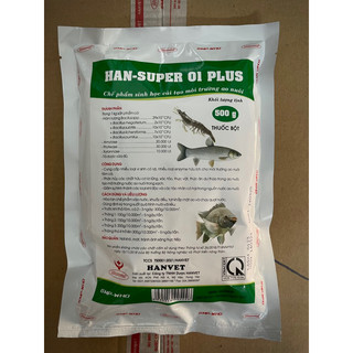 Chế phẩm vi sinh ao nuôi thuỷ sản - Han Super 01 Plus - gói 500g