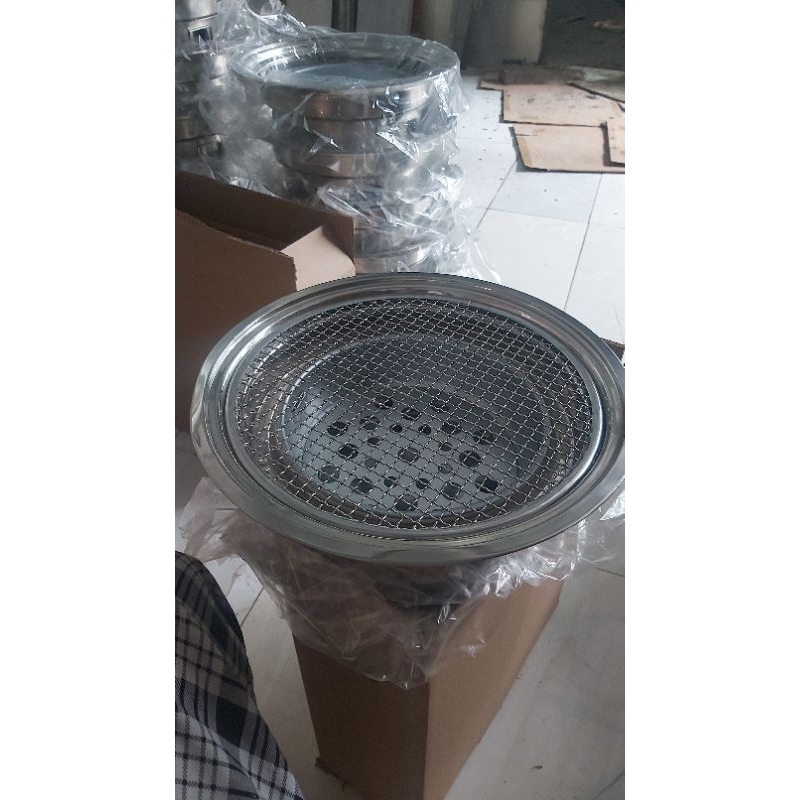 Bếp nướng than hoa không khói, bếp nướng than hoa âm bàn nhà hàng