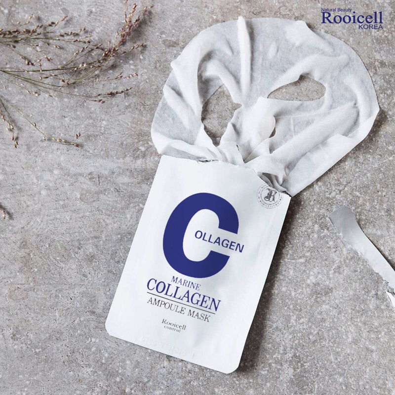 Mặt nạ dưỡng da cao cấp Rooicell Collagen Ampoule Mask